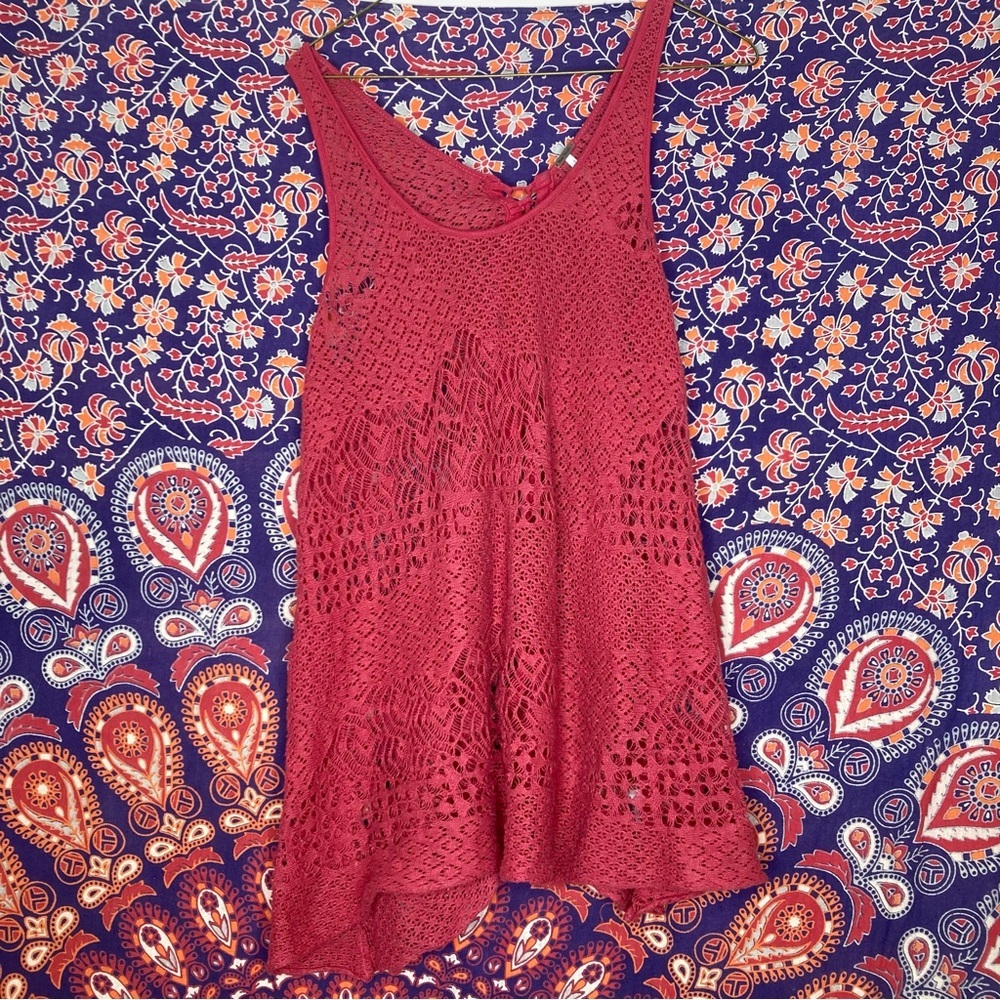 Free People sheer tunic